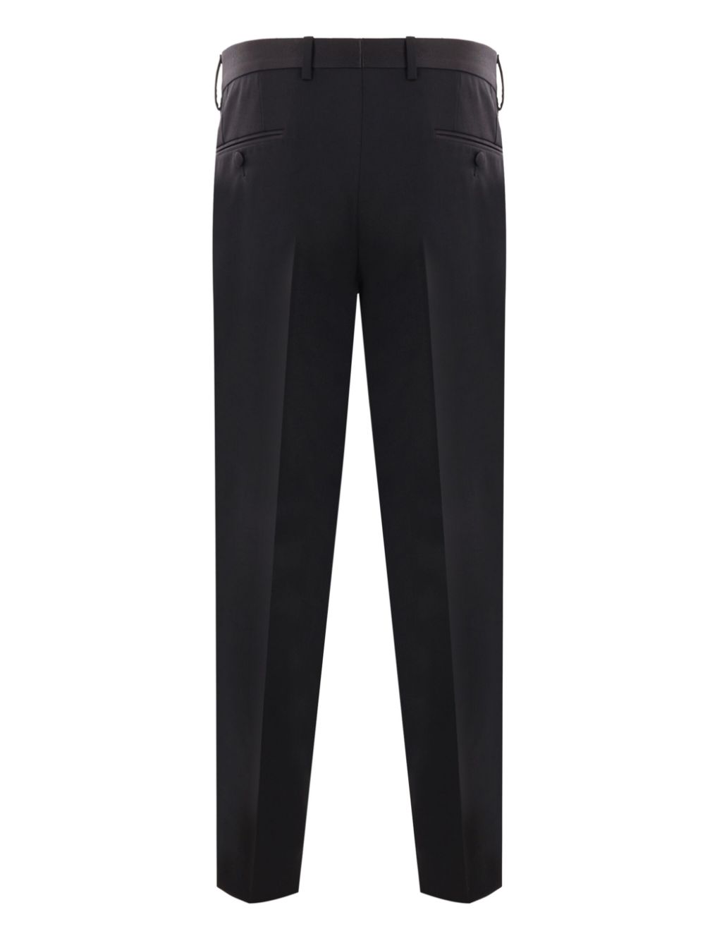 DOLCE & GABBANA Elegant Black Wool Blend Trousers