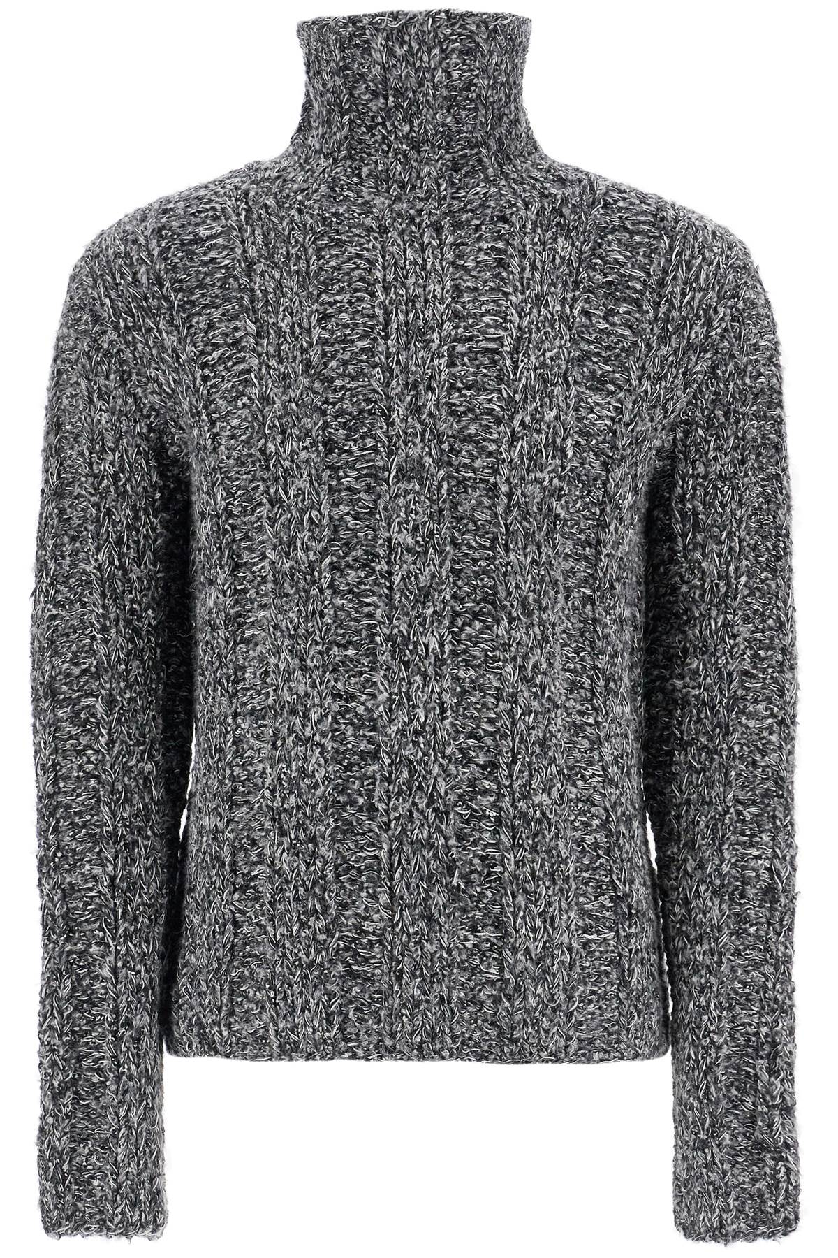 DOLCE & GABBANA Relaxed Fit Turtleneck Sweater - Size 48