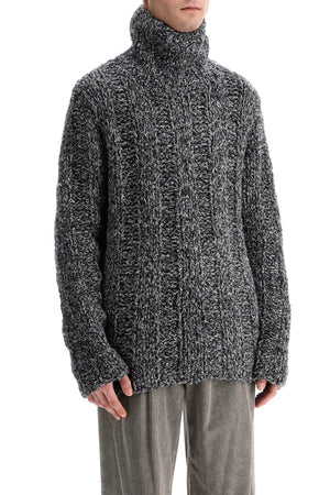 DOLCE & GABBANA Relaxed Fit Turtleneck Sweater - Size 48