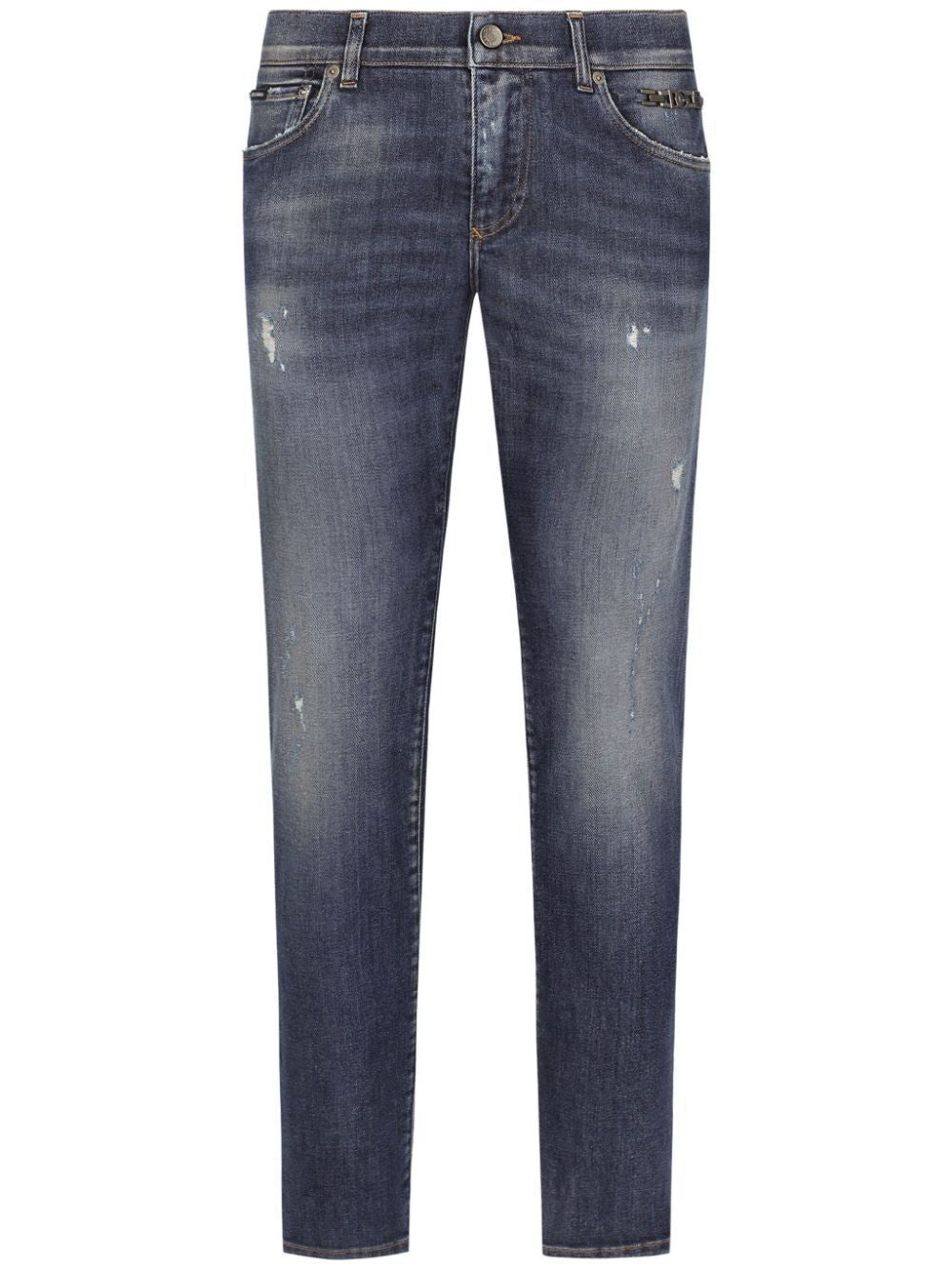 DOLCE & GABBANA Distressed Effect Skinny Jeans