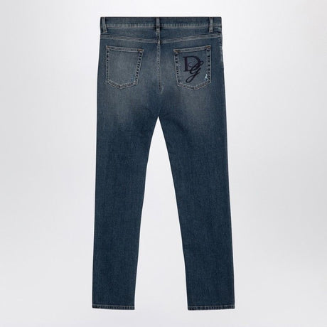 DOLCE & GABBANA  BLUE WASHED DENIM Jeans