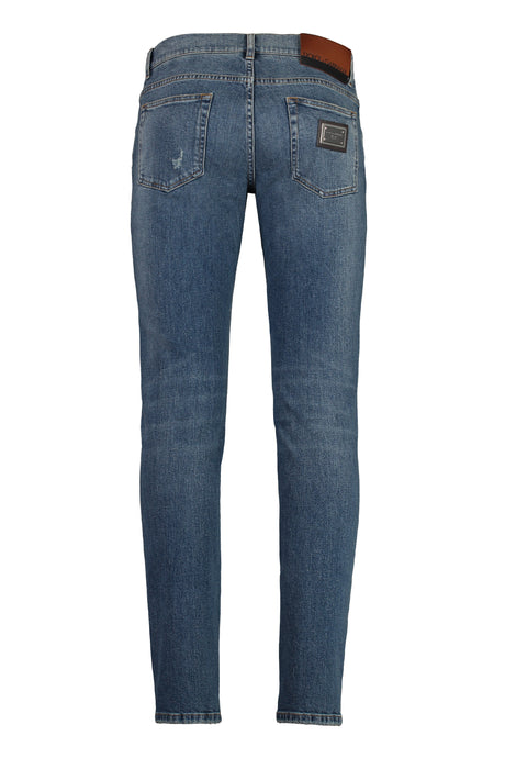 DOLCE & GABBANA 5-Pocket Skinny Jeans for Men