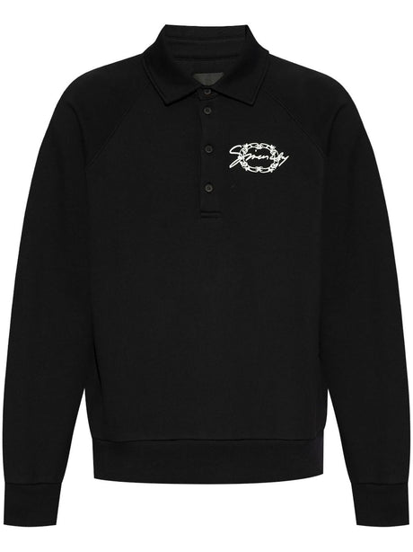 Givenchy Polo-Style Button-Down Sweater for Men