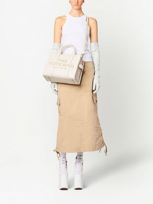 MARC JACOBS The Medium Chic Leather Tote Handbag