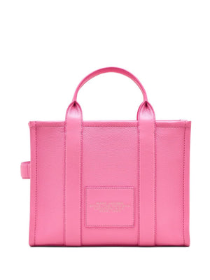 MARC JACOBS Women's Premium Pink Leather Medium Tote Handbag