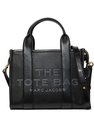 Túi Xách Mini Tote Da Đen Iconic - Unisex