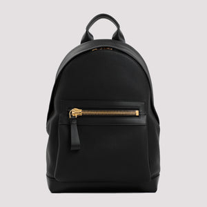 TOM FORD Luxurious 100% Calf Leather Backpack - W:30cm H:44cm D:17cm