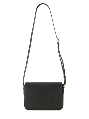 TOM FORD Crafted Leather Crossbody Handbag