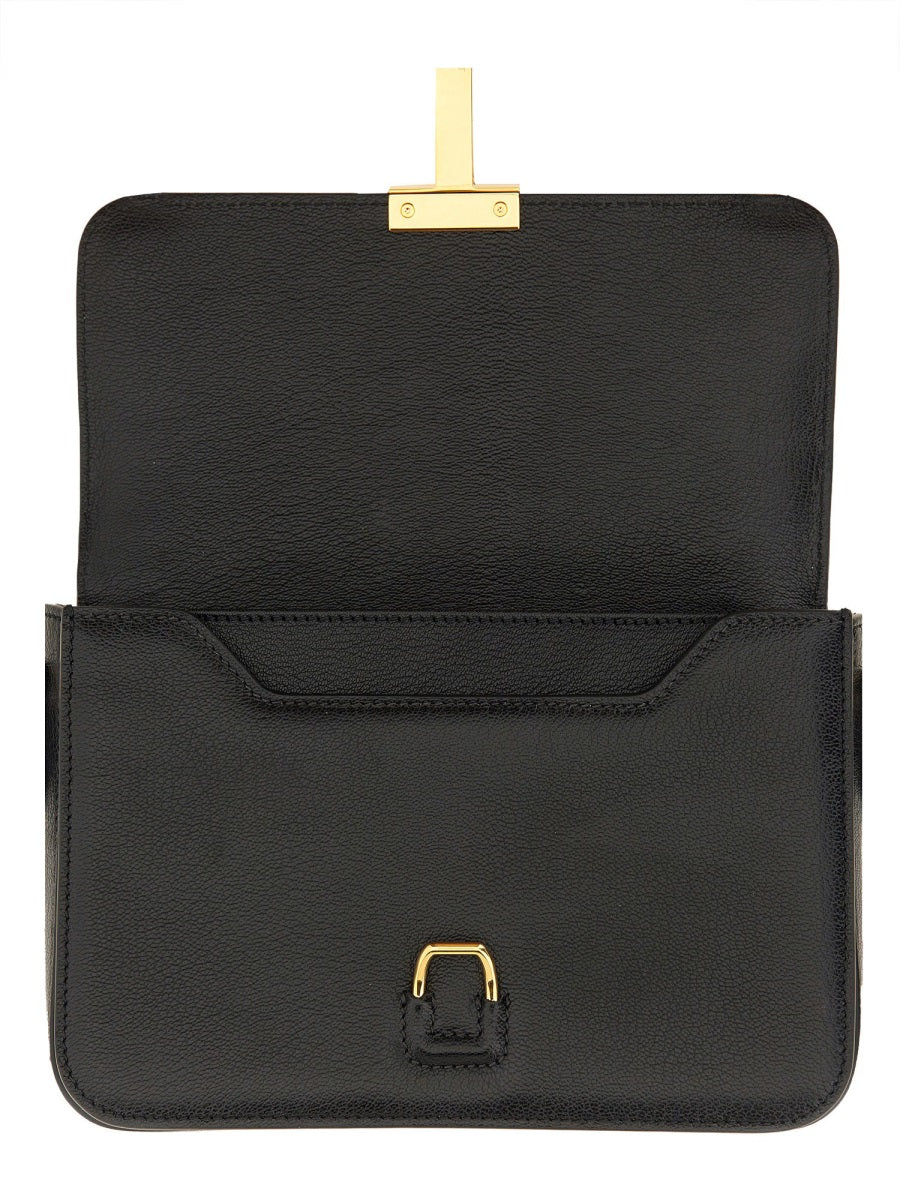 TOM FORD Crafted Leather Crossbody Handbag