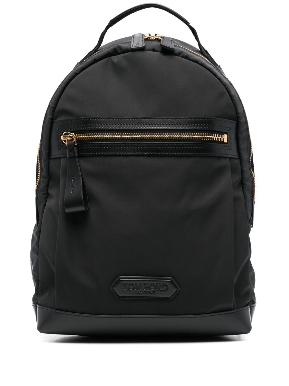 TOM FORD Classic Leather-Trimmed Nylon Backpack