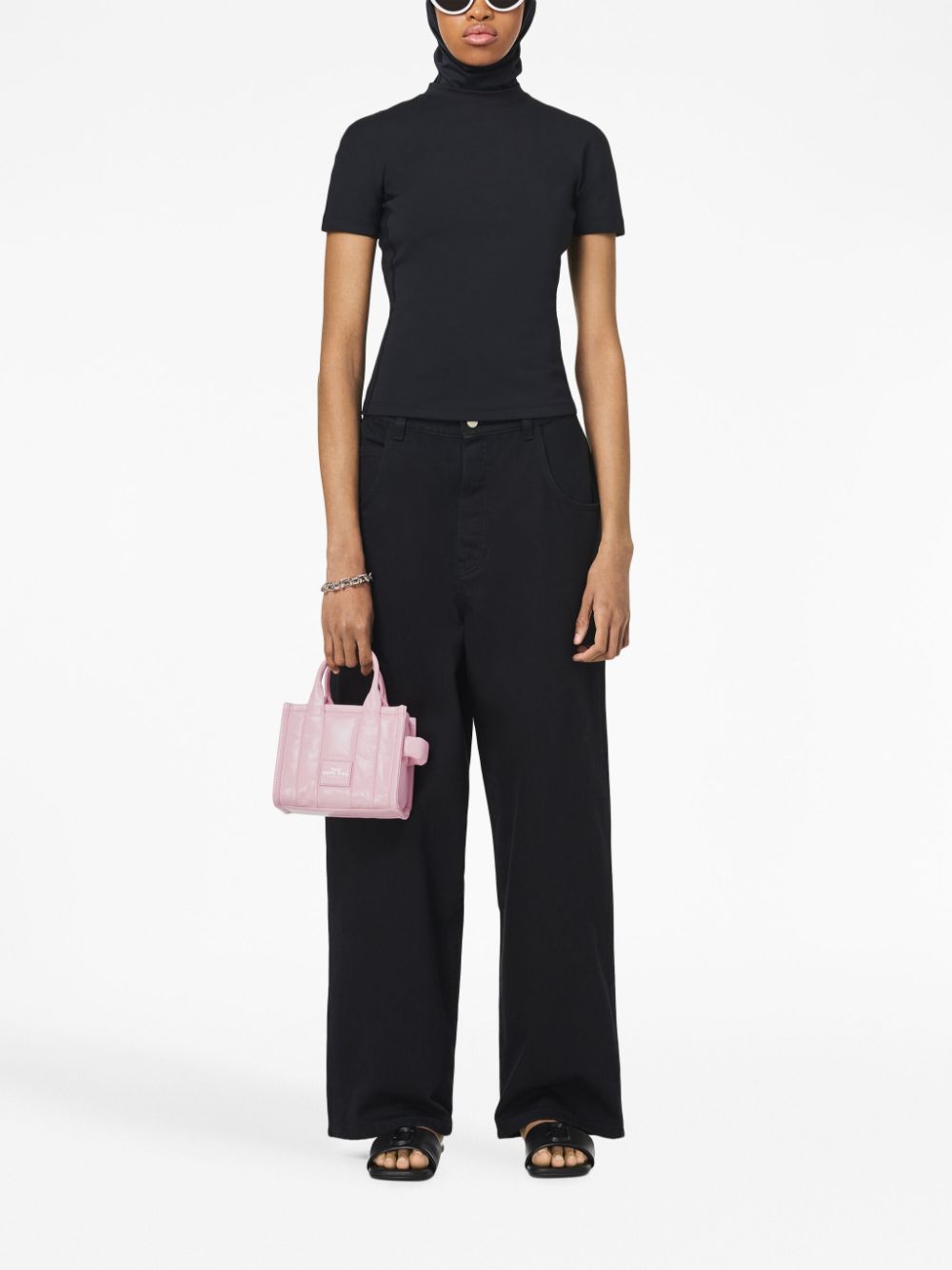 MARC JACOBS 22FW Women's Tote Bag in Pink and Purple for a Chic and Stylish Look