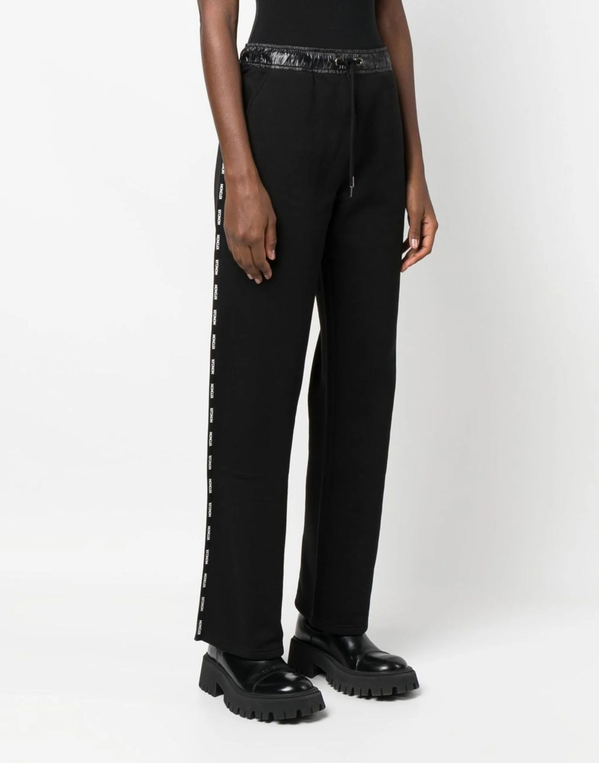 MONCLER Logo-Trim Drawstring Track Pants for Women