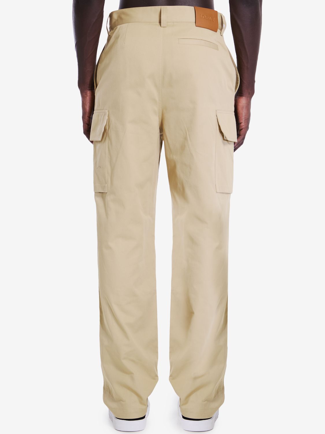 LOEWE Classic Beige Cargo Trousfers — Regular Fit