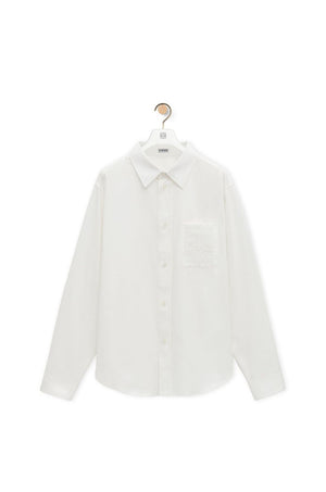 LOEWE Elegant White Tailored Shirt