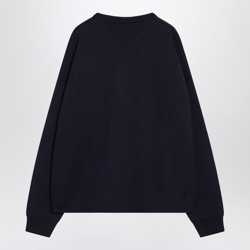 LOEWE Crewneck Cotton-Blend Sweater with Anagram Logo - SS25