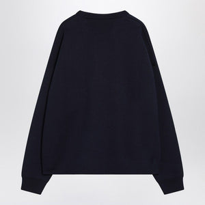 LOEWE Crewneck Cotton-Blend Sweater with Anagram Logo - SS25