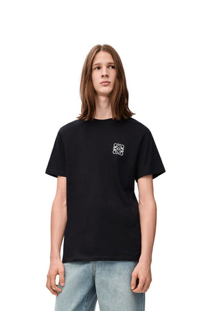 LOEWE Classic Embroidered Logo Cotton Tee