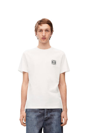 LOEWE Classic Embroidered Logo Cotton Tee