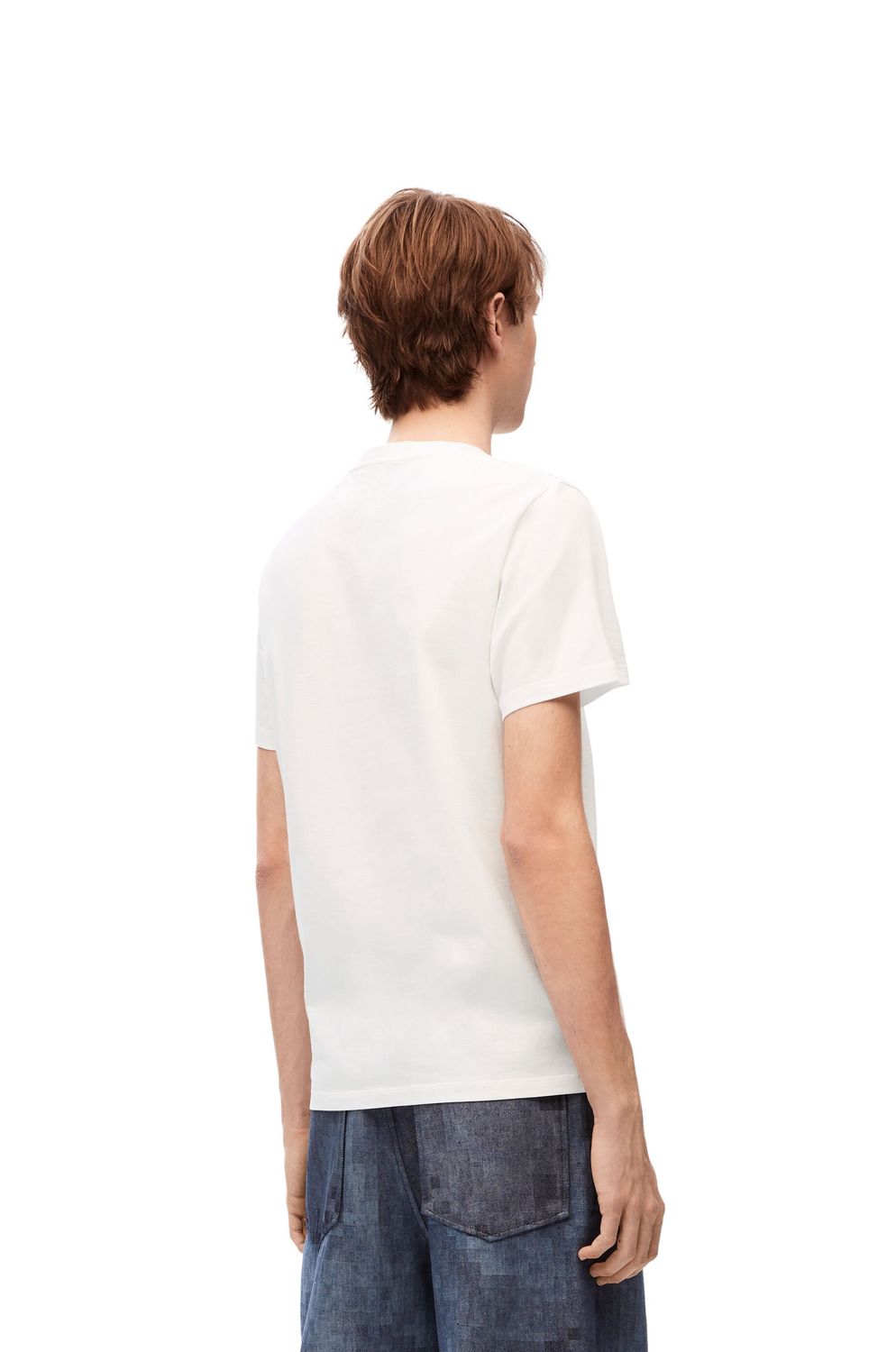 LOEWE Classic Embroidered Logo Cotton Tee