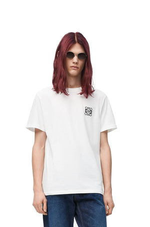 LOEWE Classic Embroidered Logo Cotton Tee