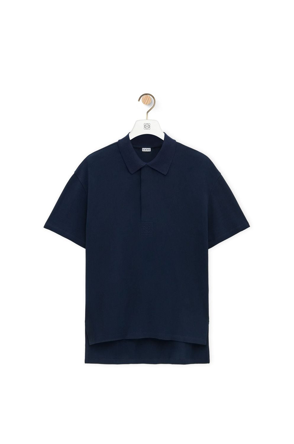 LOEWE Contemporary Polo Shirt in Dark Blue