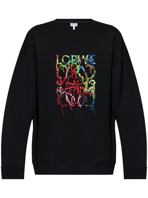 LOEWE Luxury Textured Sweatshirt for Men