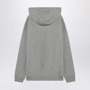 LOEWE Relaxed Fit Hoodie with Leather Drawstring