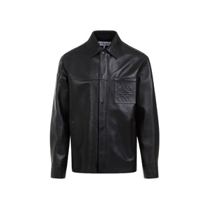 LOEWE Black Overshirt for Men - SS24 Collection