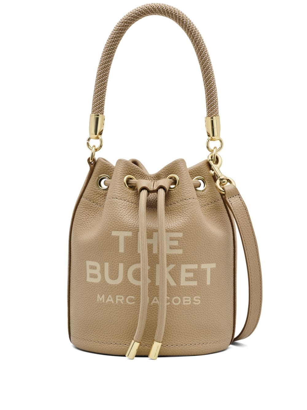 MARC JACOBS Vintage-inspired Camel Bucket Handbag for Women