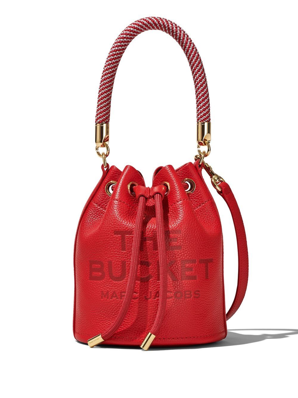 MARC JACOBS Stylish 617 Cow Leather Bucket Bag for Women