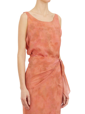 CORTANA Luxurious Pink Silk Suit, Perfect for the SS24 Season