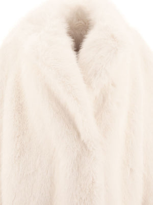 BB COUTURE Winter White Faux Fur Jacket