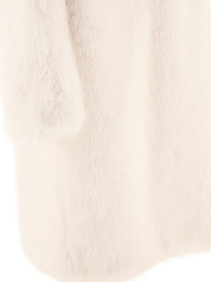 BB COUTURE Winter White Faux Fur Jacket