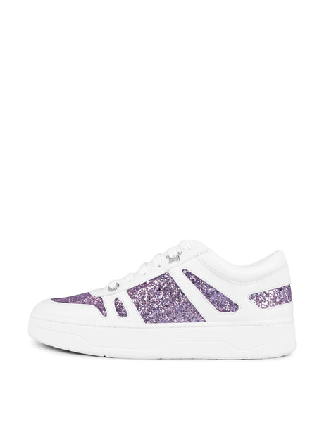 JIMMY CHOO Glitter Women’s Sneakers