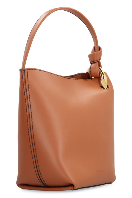 JW ANDERSON Leather Bucket Handbag - 21.5-30.5 cm Width