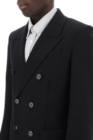 AMI PARIS Elegant Double-Breasted Black Blazer