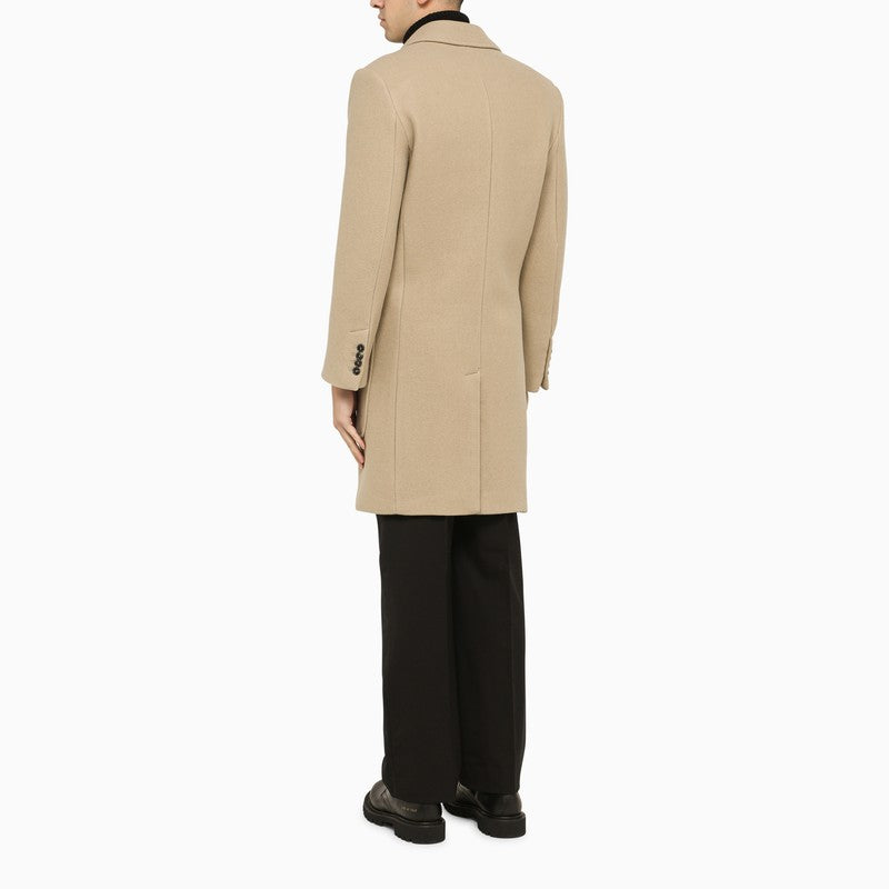 AMI PARIS Single-Breasted Wool Jacket