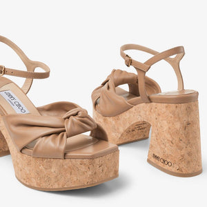 JIMMY CHOO Stylish Biscuit Wedges for Women - SS24 Collection