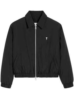 AMI PARIS Signature Monogram Nylon Jacket