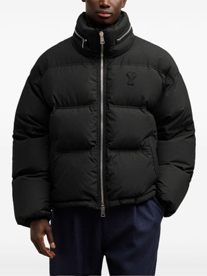 AMI PARIS Signature Monogram Padded Down Jacket