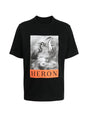 HERON PRESTON Relaxed Fit Logo Print T-Shirt for Men