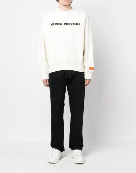 HERON PRESTON This Is Not Logo Sweatshirt - Long Sleeve