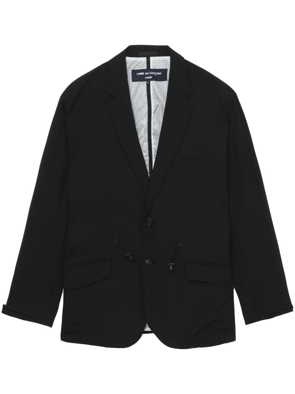 COMME DES GARÇONS HOMME PLUS Elegant Wool Black Jacket for Men