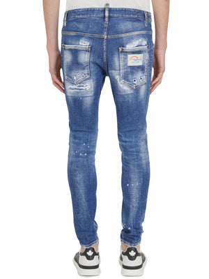 Quần Jeans Denim Xanh Nhạt Dành Cho Bộ Sưu Tập SS24