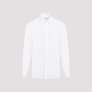 TOM FORD Luxury Essential White Poplin Shirt