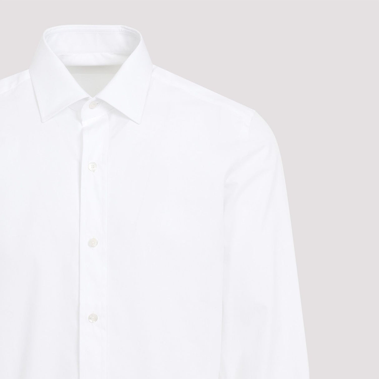 TOM FORD Luxury Essential White Poplin Shirt