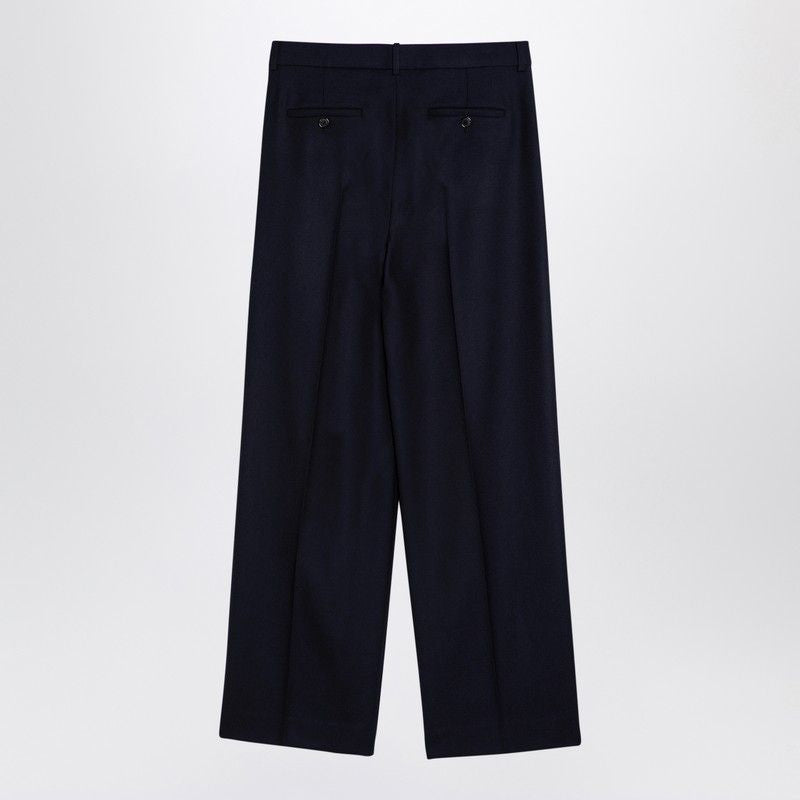 LOEWE Elegant Navy Wool Trousers