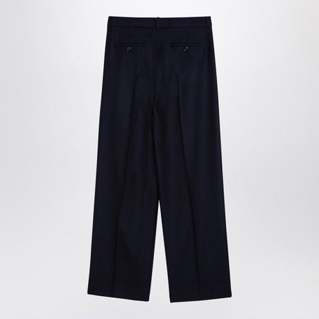 LOEWE Elegant Navy Wool Trousers