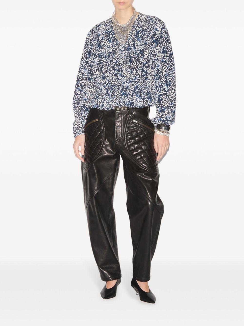 ISABEL MARANT Elegant Printed Top