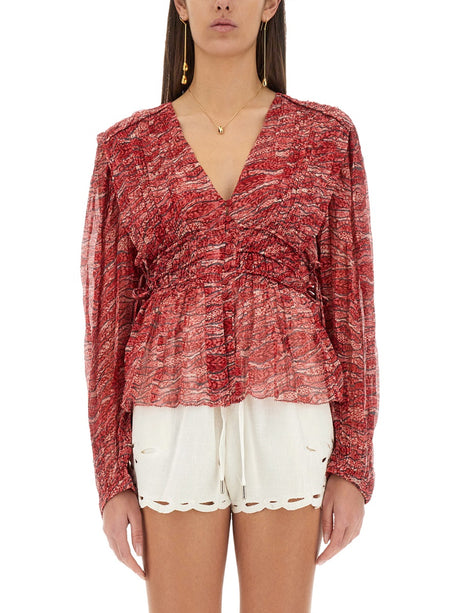 ISABEL MARANT ETOILE Axeline Mini Viscose Shirt for Women